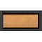 Cork Board, Tuxedo Black Frame - Bulletin Board, Organization Board, Pin Board